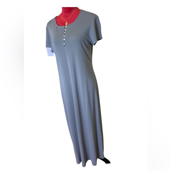 J JILL SHORT SLEEVE MAXI DRESS - Picture 6 of 8